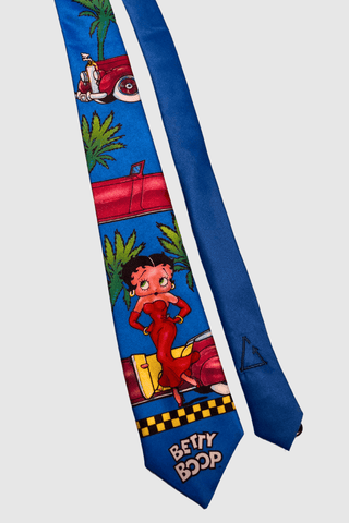 2nd Drop: Cartoon - Vintage Tie Strap - Appcycled - Appcycled