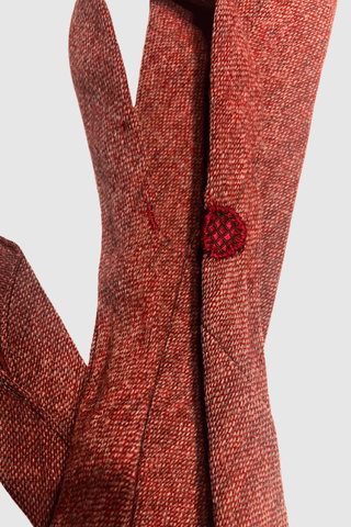 2nd Drop: Vintage Tie Strap "Always late" - Appcycled - Appcycled