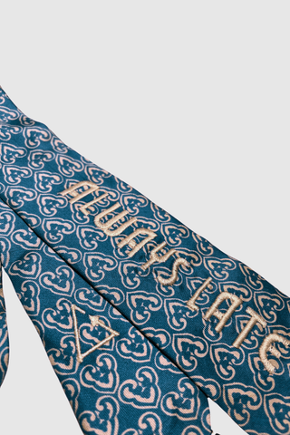2nd Drop: Vintage Tie Strap "Always late" - Appcycled - Appcycled
