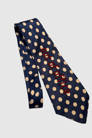 2nd Drop: Vintage Tie Strap "Out of office" - Appcycled - Appcycled