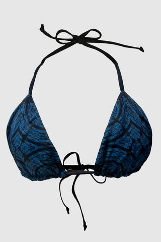 bikini appcycled blueblack