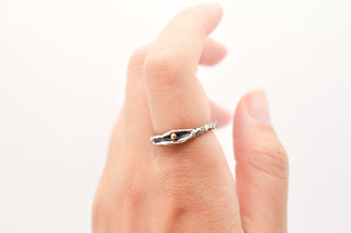 Aureo Ring-Ring-A'mmare Jewelry-Silver-8 (48)-Appcycled