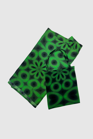 band green scarf