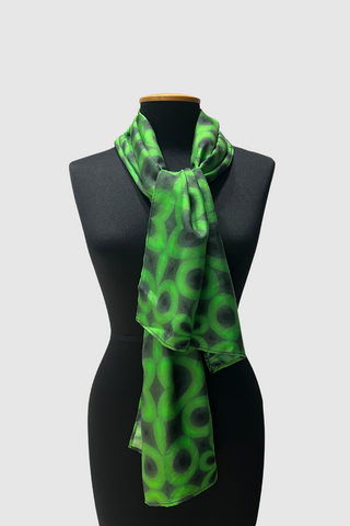 band green scarf