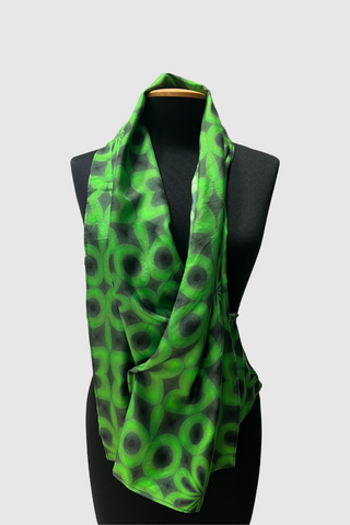 band green scarf