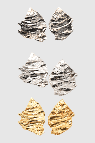 Battigia Earrings - A'mmare Jewelry - Appcycled