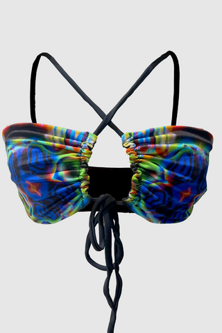 bikini appcycled multicolor