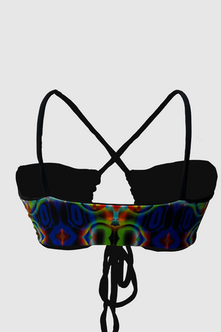 bikini appcycled multicolor