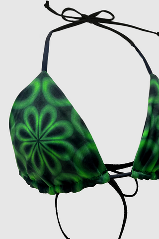 bikini appcycled green black