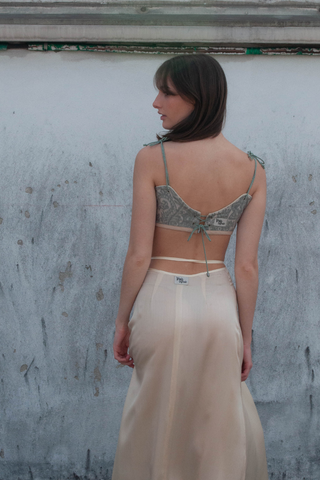 bralette paisley silk giglio tigrato