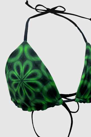 Envy Green Reversible Bikini - Appcycled - Appcycled