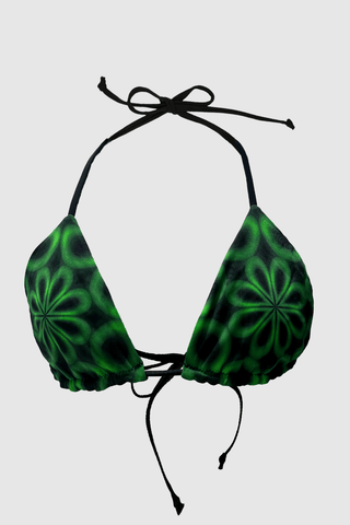 Envy Green Reversible Bikini - Appcycled - Appcycled