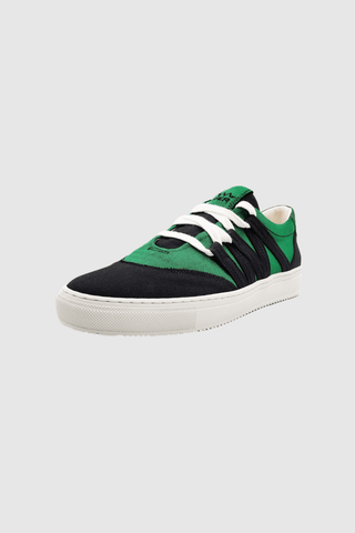 Green with White sole Phoenix Sneaker -Vaer- Appcycled