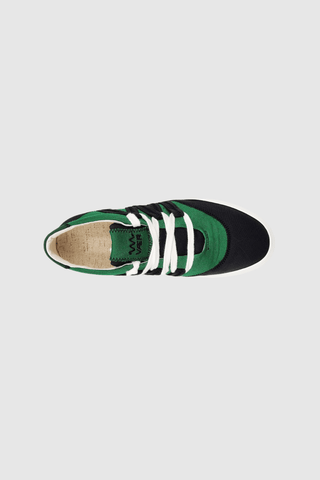 Green with White sole Phoenix Sneaker -Vaer- Appcycled