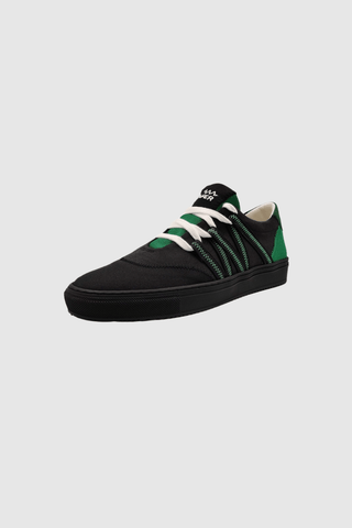 Green/Black Phoenix Sneaker -Vaer- Appcycled