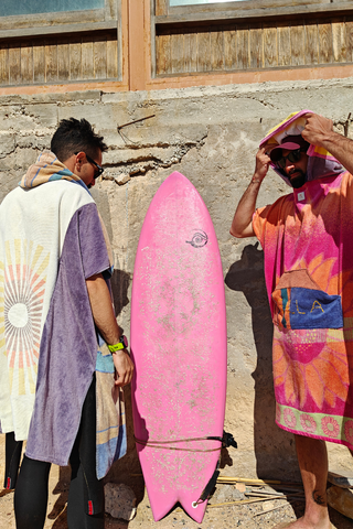 ilab yoga poncho surf towel appcycled