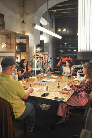 June 7th 2024 - Sip&Embroidery workshop with PUNTO BASTA - Appcycled - Appcycled