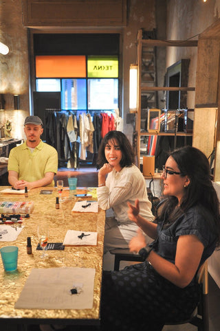 June 7th 2024 - Sip&Embroidery workshop with PUNTO BASTA - Appcycled - Appcycled