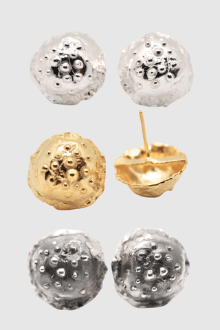 Medusa Stud Earrings - A'mmare Jewelry - Appcycled