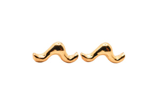 Onda Stud Earrings - A'mmare Jewelry - Appcycled