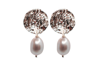 Ostrica Drop Earrings with Pearls - A'mmare Jewelry - Appcycled