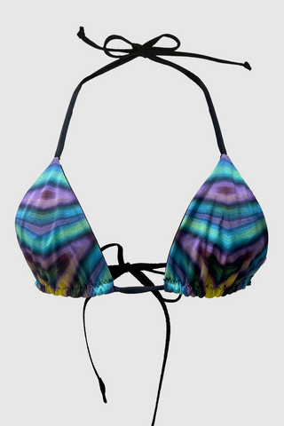 bikini appcycled blueblack