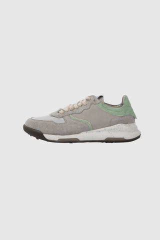 RE Run grey/green sneaker - Woman -Reshoes- Appcycled