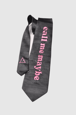 Vintage Tie Strap "Call me maybe" -Appcycled- Appcycled